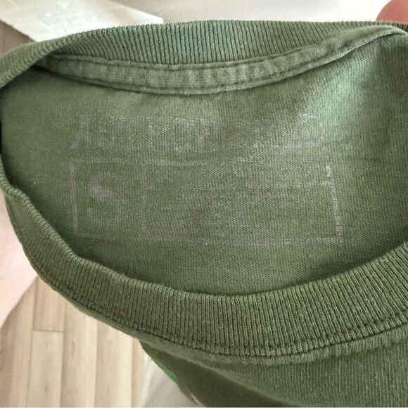 Travis Scott Astroworld Festival Run Green Cactus Tee Size Small - Picture 3 of 3